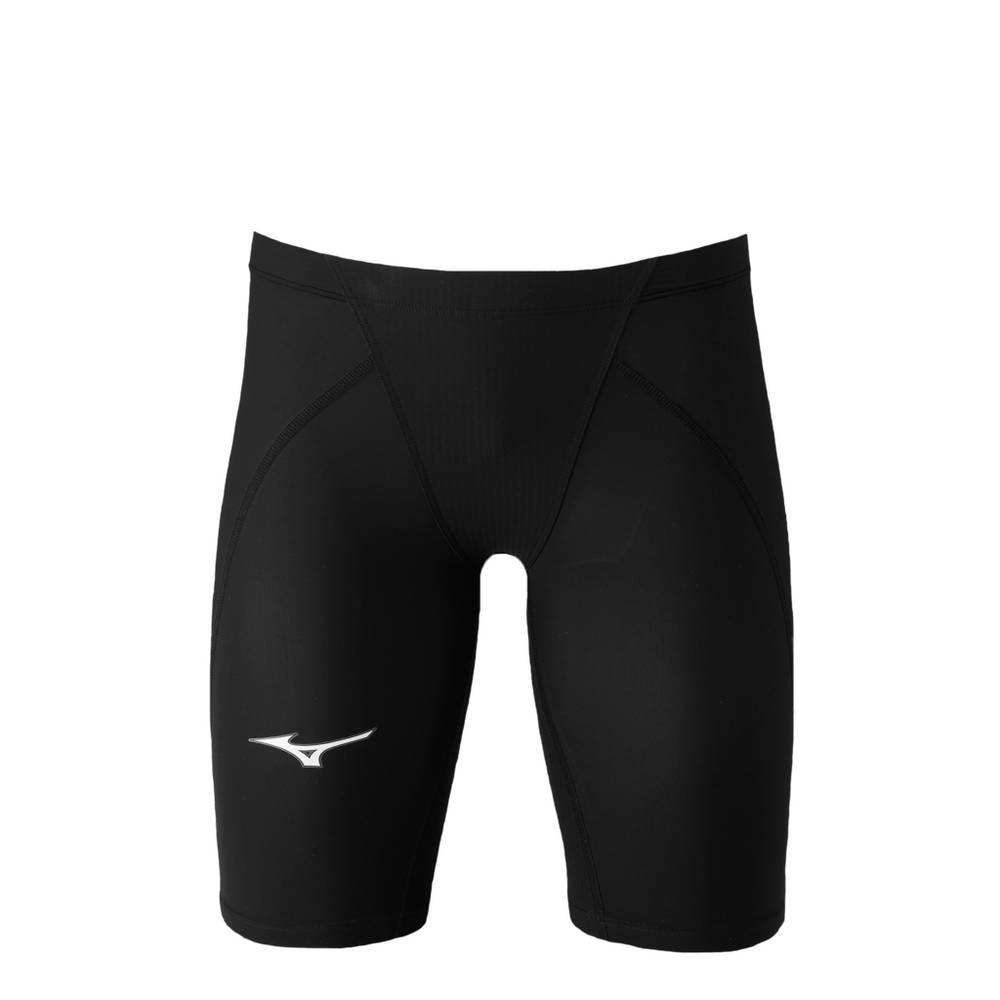 Mizuno Men's MX-Sonic Tech Suit Swimsuit Black (570036-QUV)